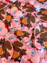 Load image into Gallery viewer, Black Princess Peach Mousepad