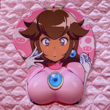 Load image into Gallery viewer, Black Princess Peach Mousepad