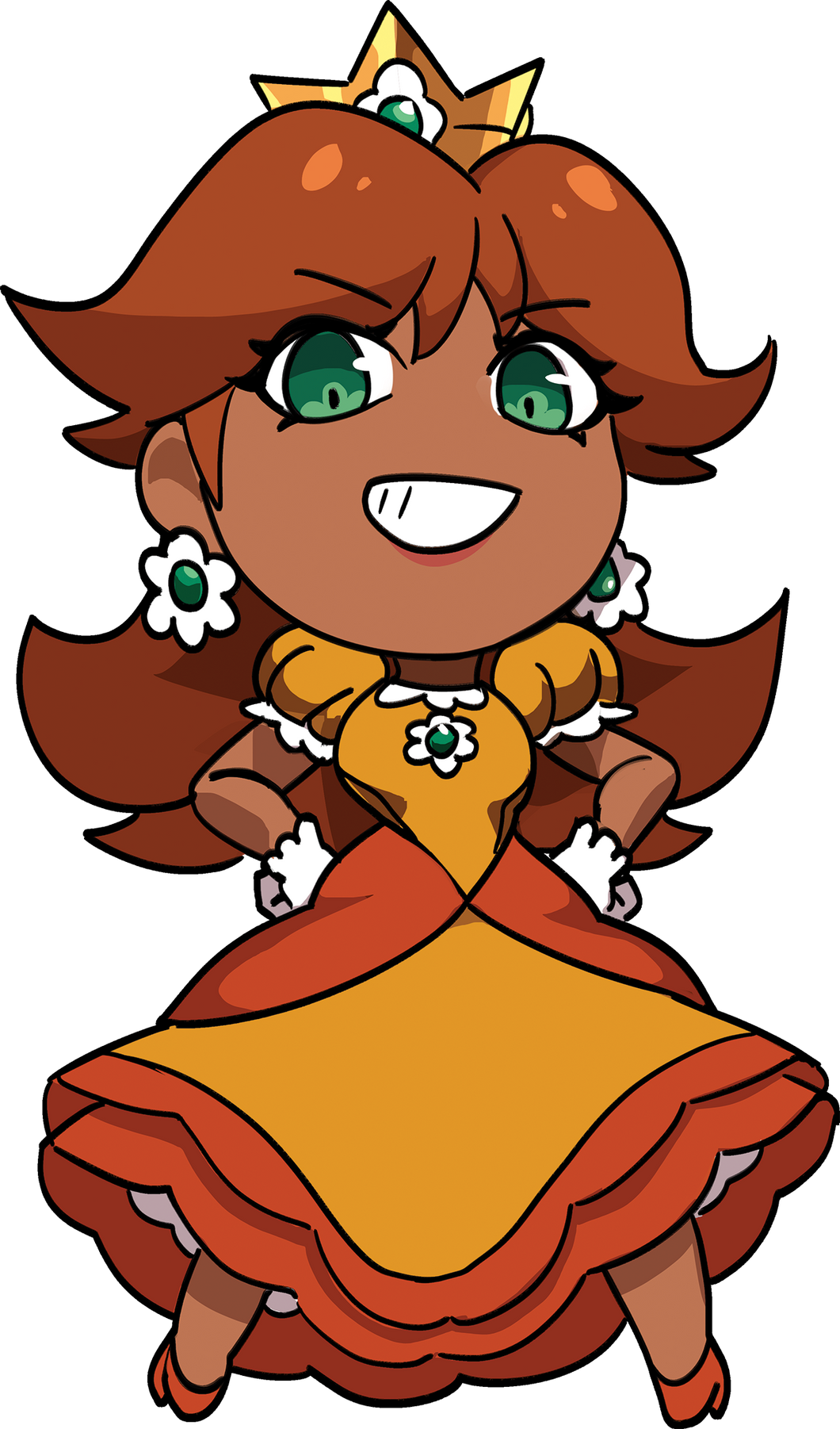 Daisy Keychain